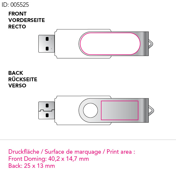 Twister mit Doming und Markenchip USB 3.0 Twister mit Doming und Markenchip USB 3.0
