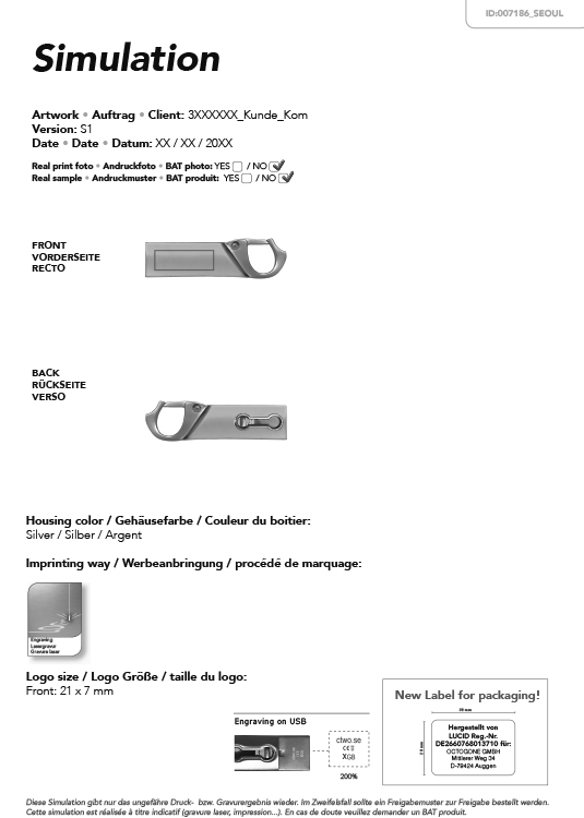 USB Stick 3.0 Seoul and Type-C USB Stick 3.0 Seoul and Type-C