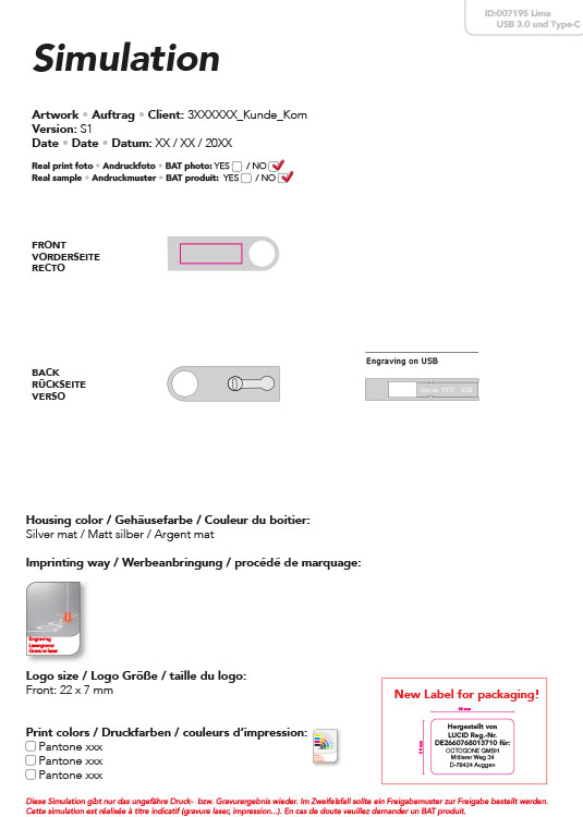 Lima USB 3.0 und Type-C Lima USB 3.0 und Type-C
