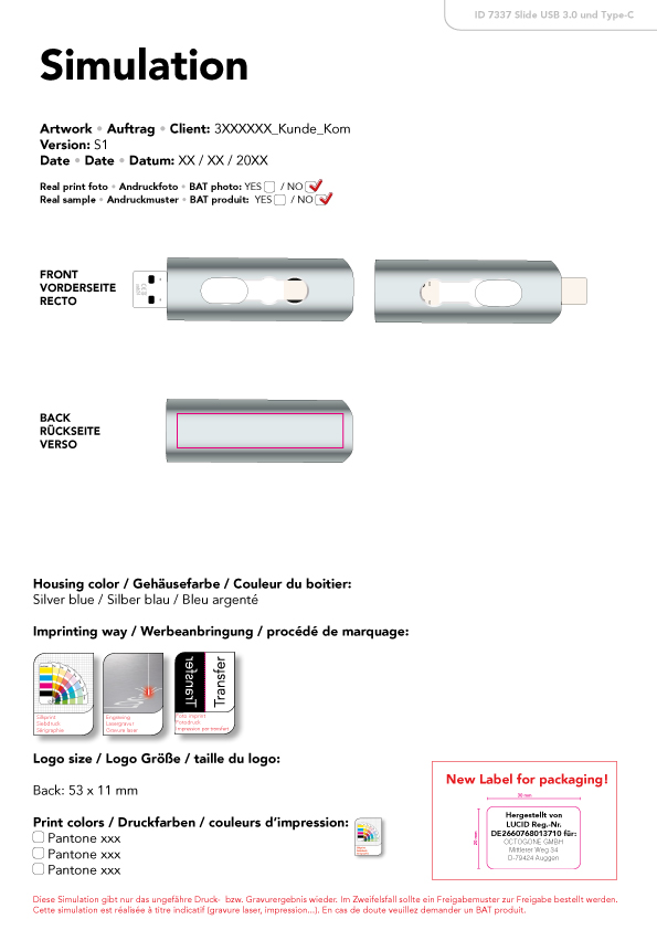 Slide USB 3.0 und Type-C Slide USB 3.0 und Type-C