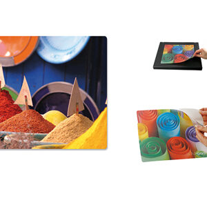 Mousepad SLIM-pad, Forme Quadra , 200 x 200 mm, épaiss. 0,4 mm