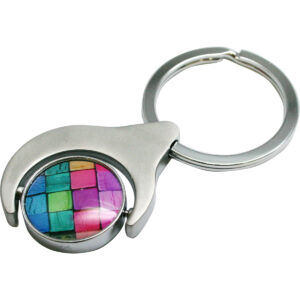 Flip Schlüsselanhänger Chrome matt